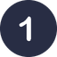 1 icon
